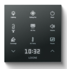 100676 Loxone Touch Pure Flex 24V Air antraciet