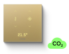 100881 Loxone Touch Pure Flex 24V CO₂ Air goud