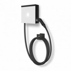Smappee EV Wall Wit 1 of 3 phase tot 22kW 8m kabel en kabelhouder